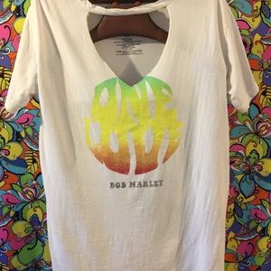 Ladies Bob Marley T Shirt
